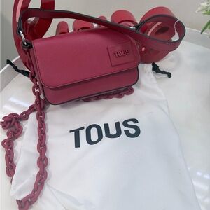 Tous Vibrant Pink Crossbody Bag